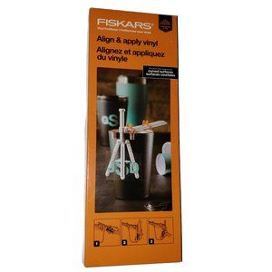Fiskars Vinyl Positioner Align & Apply on Curved Surfaces Tool Craftcore NIB NEW